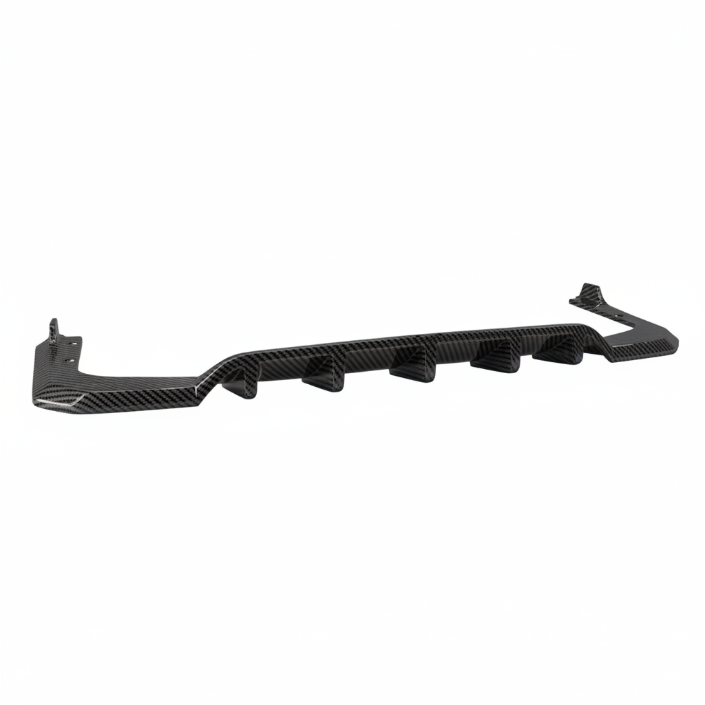 Kia Stinger Carbon Fiber Diffuser Rear Posterior Lip