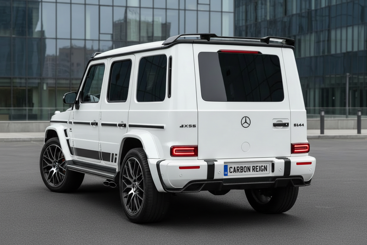 Mercedes Benz G Class W463 W464 G53 G50 G500 Carbon Fiber Roof Spoiler