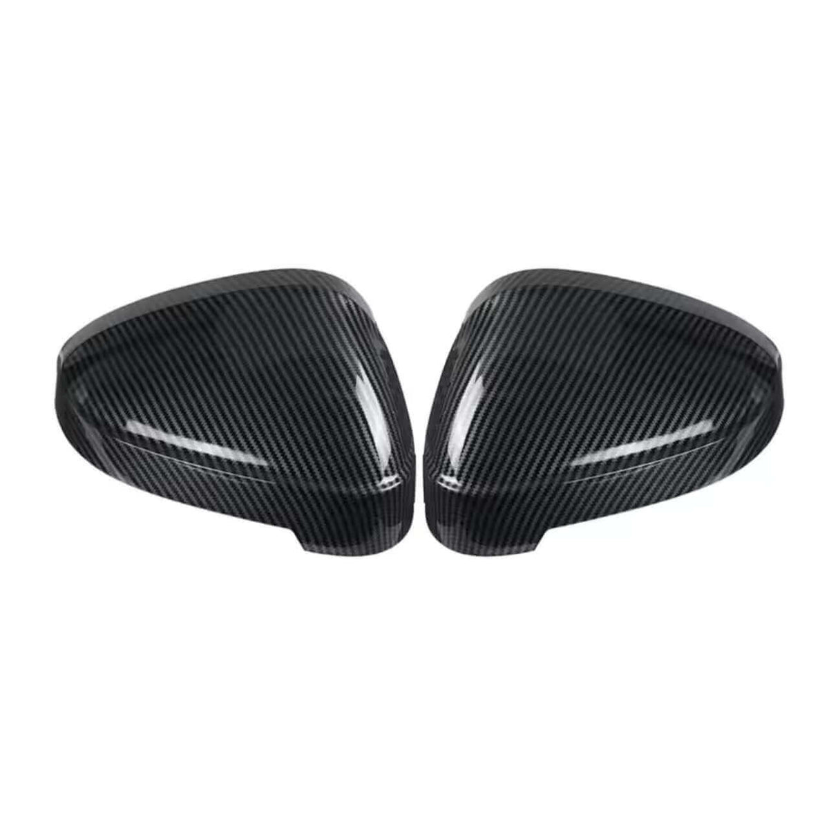 Audi A4 Carbon Fiber No Lane Assist Mirror Caps