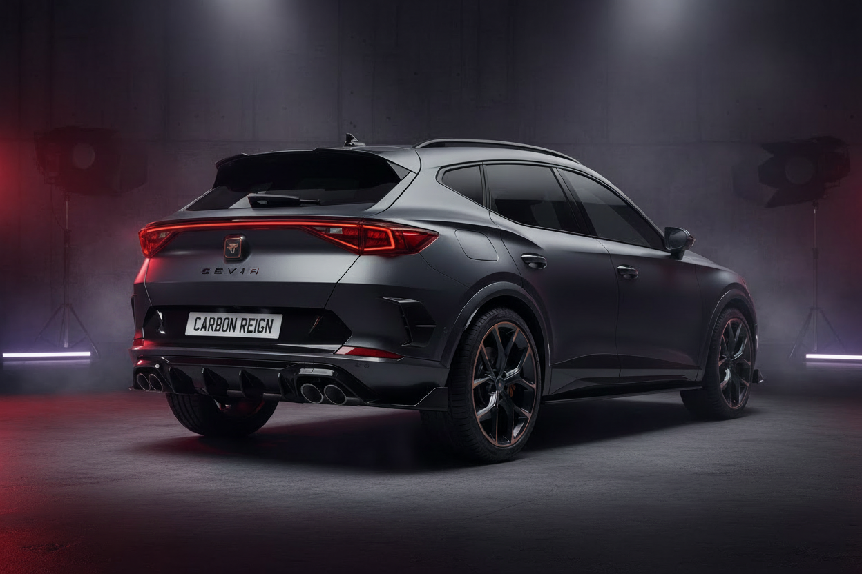 Seat Formentor Gloss Black Rear Diffuser