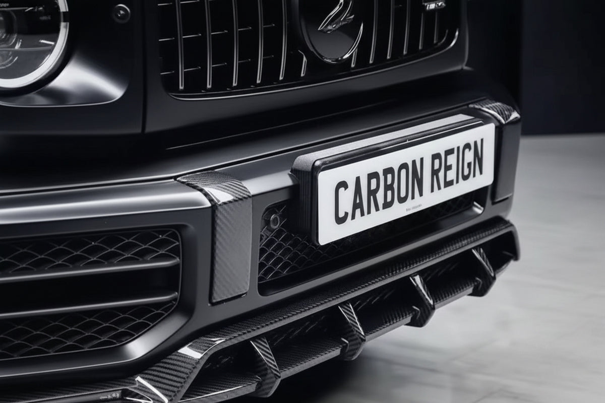 Mercedes Benz G Class W464 AMG G63 Carbon fiber front lip front bumper diffuser