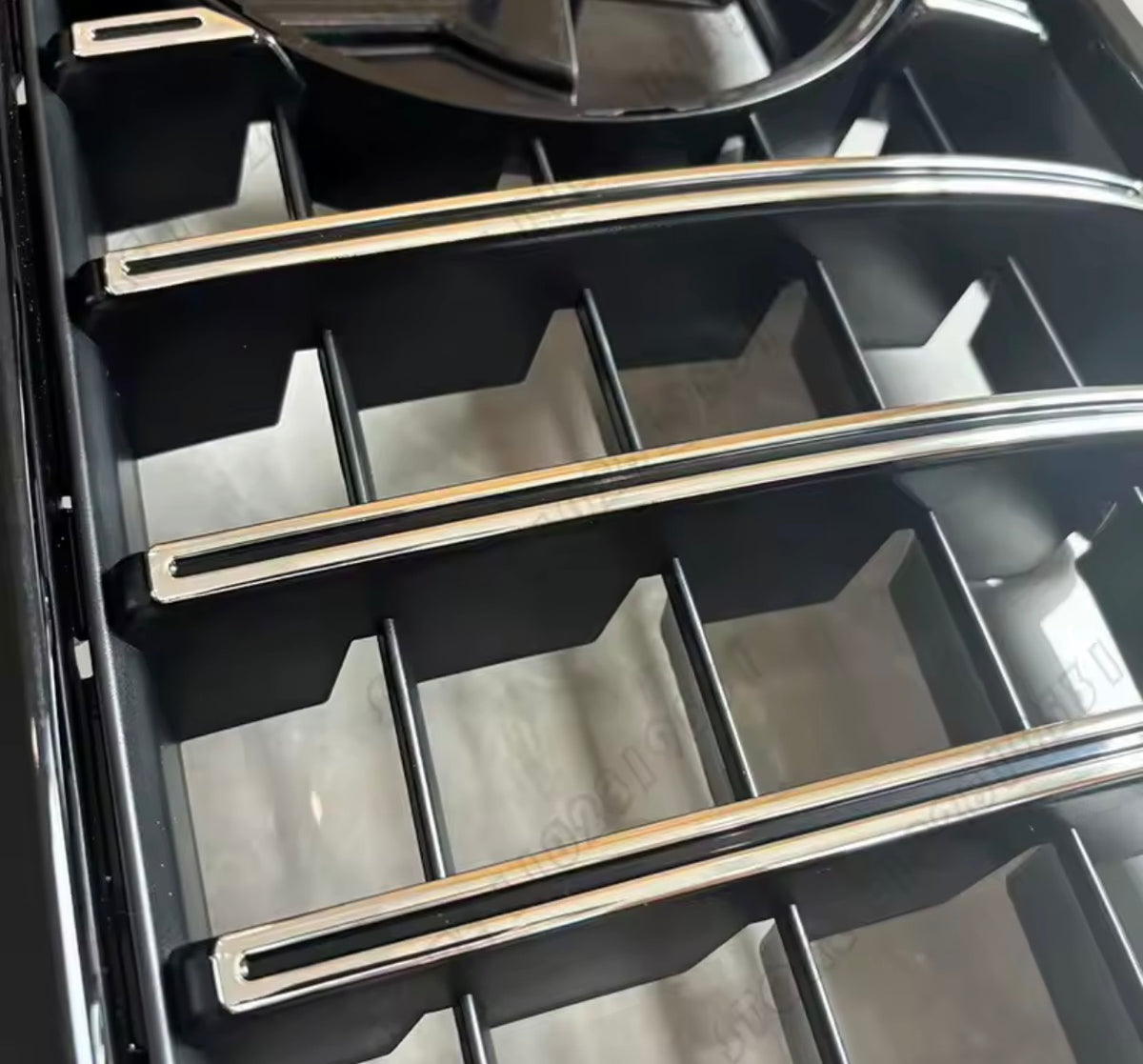 W465 G Class Mercedes Benz G500 G550 GT Bumper Mesh Chrome Racing Grille