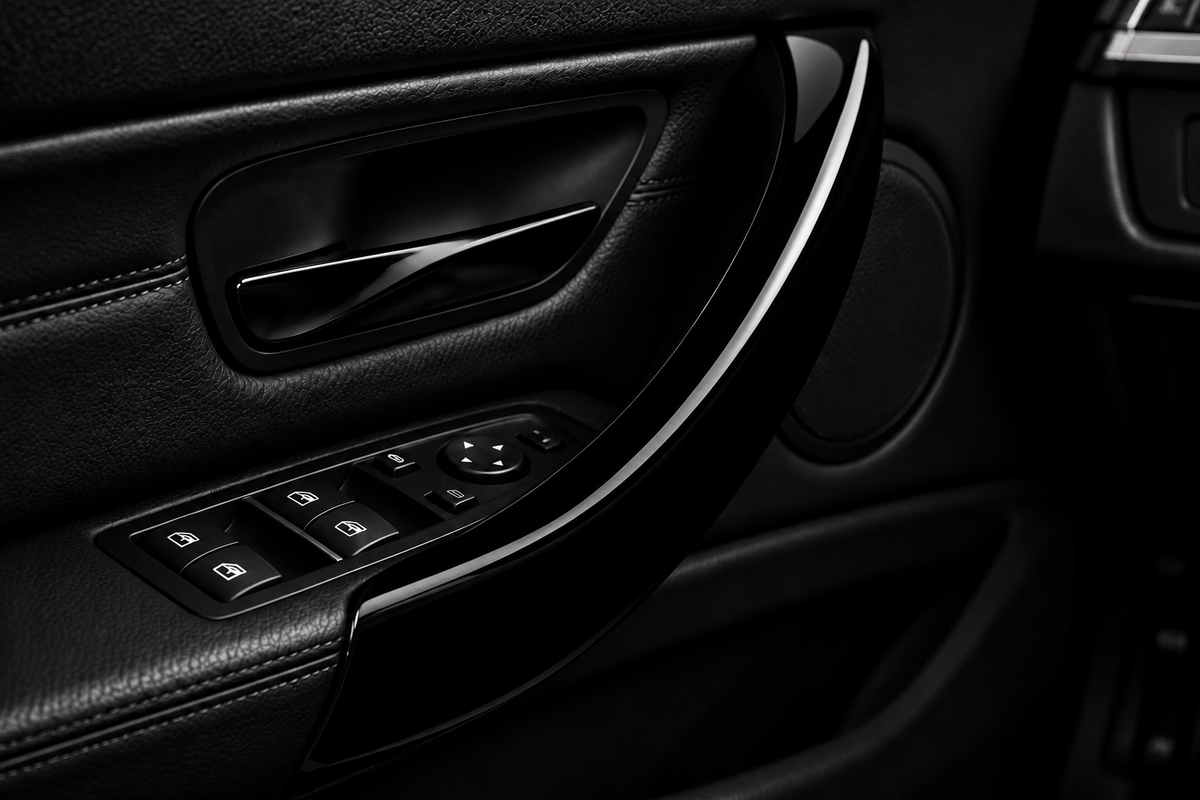 BMW Door Handle Trim Available in Gloss Black or Carbon Fiber