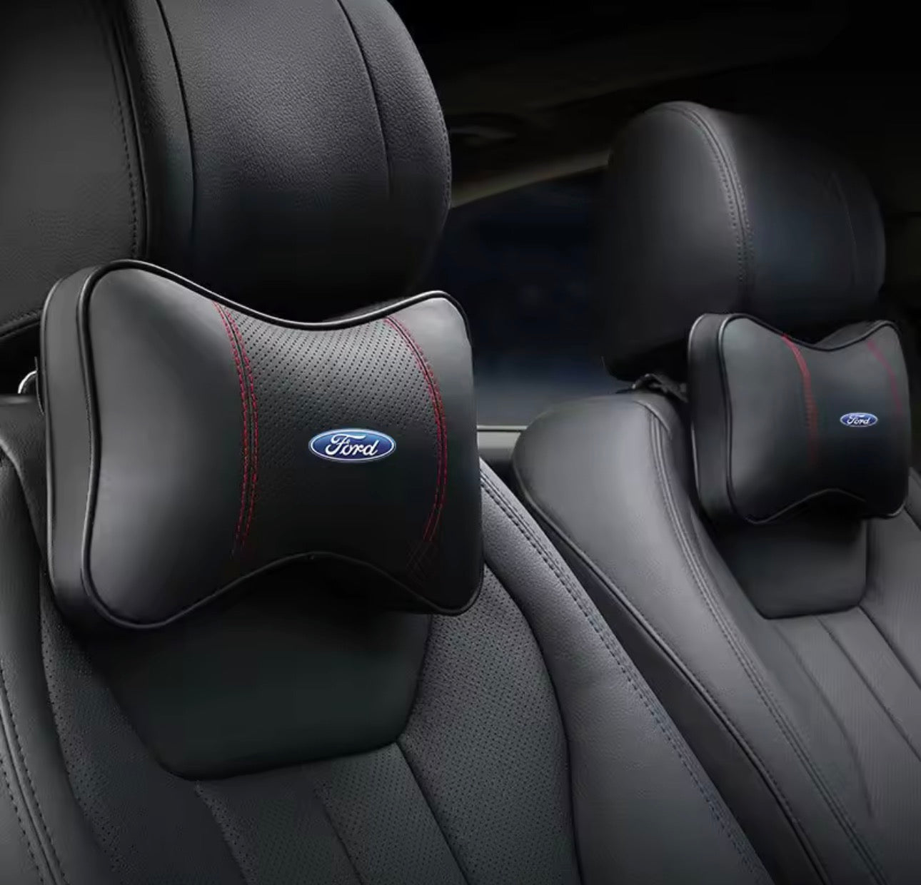 Ford Headrest Pillows and Seatbelt Shoulder Pads
