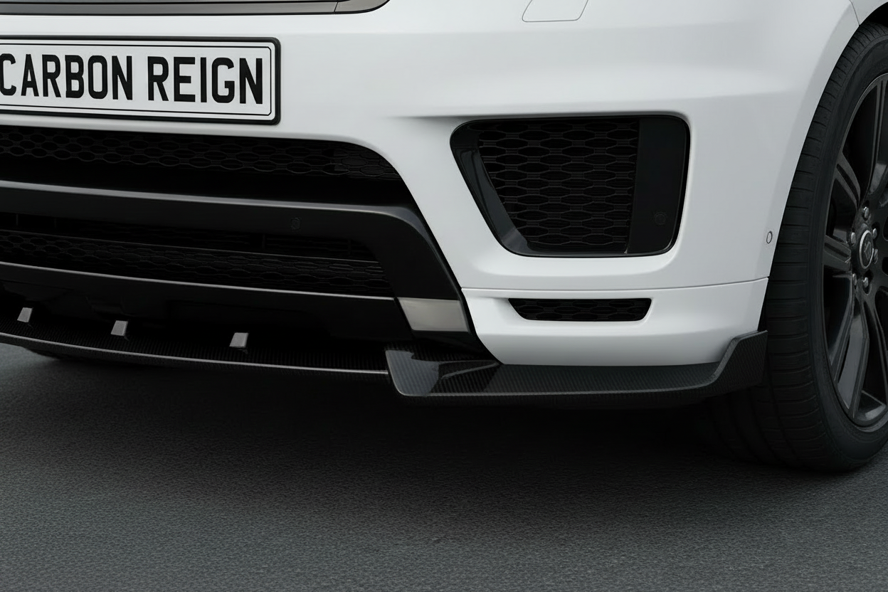 Land Rover Sport Carbon Fiber Front Lip Splitter