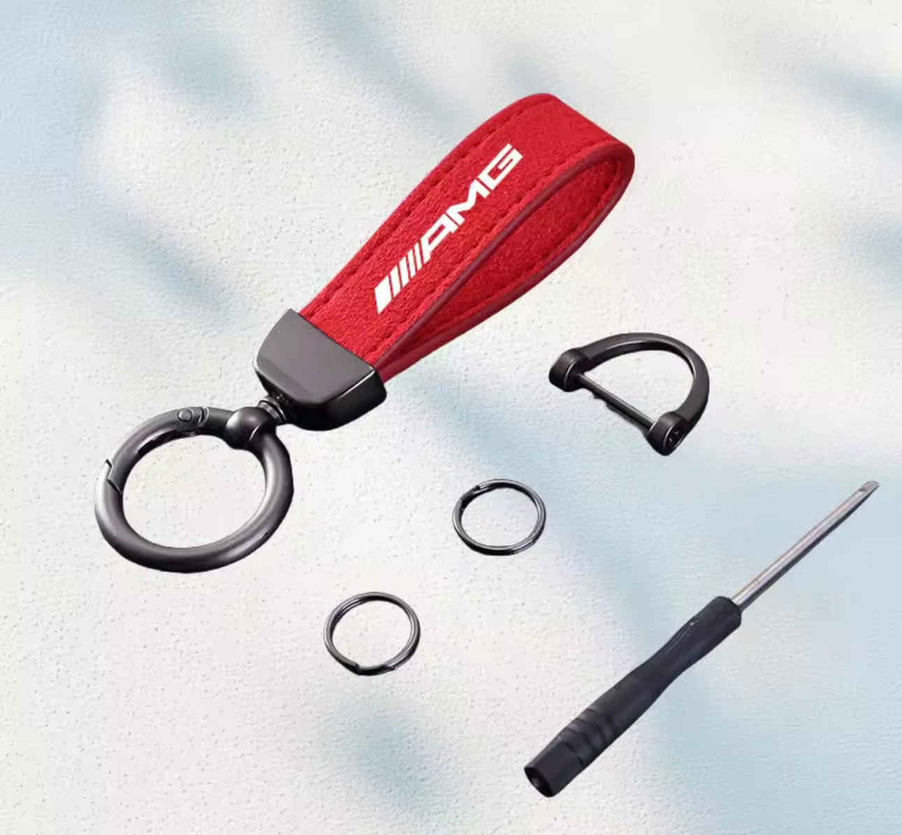 Mercedes-Benz AMG Leather Key Chain
