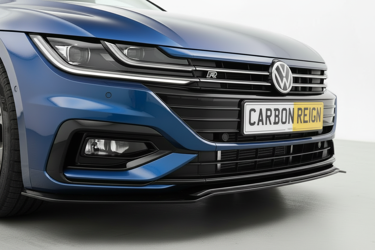 Volkswagen Arteon Gloss Black Maxton Style Splitter
