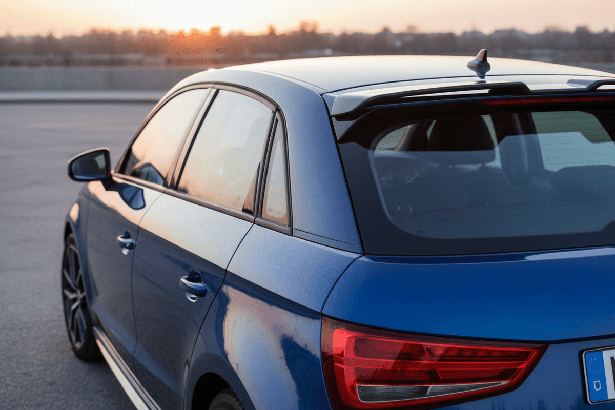 Audi A1 Carbon Fiber Boot Spoiler