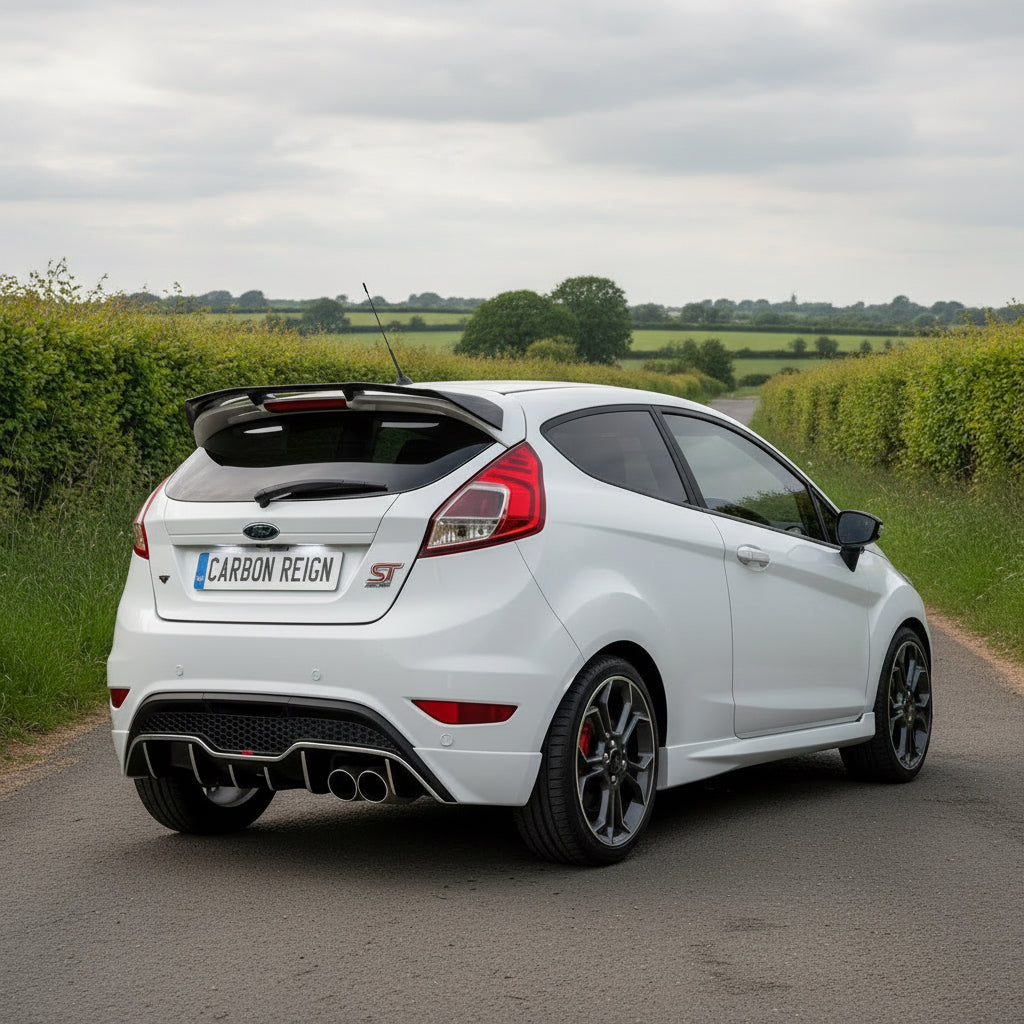Ford Fiesta ST Gloss Black Rear Diffuser