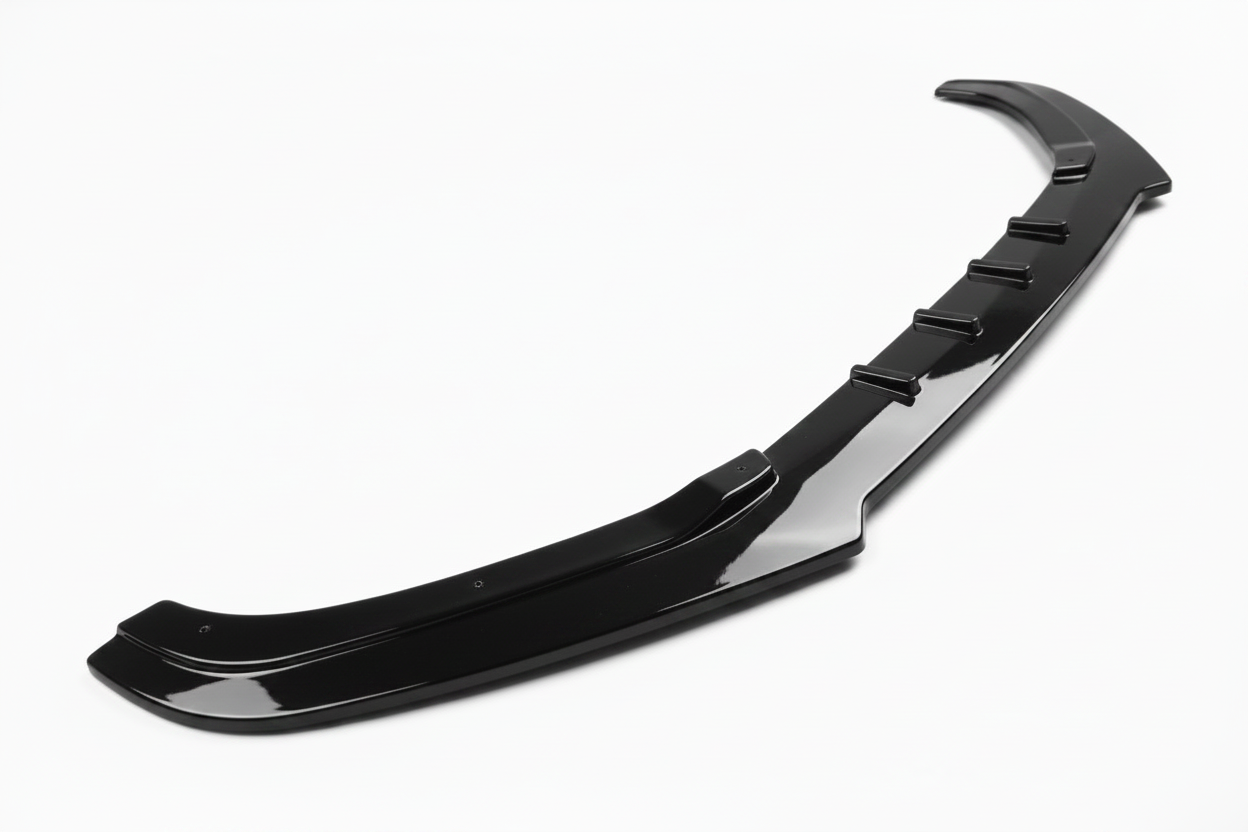 Mercedes GLC Maxton Design Gloss Black Front Lip Splitter
