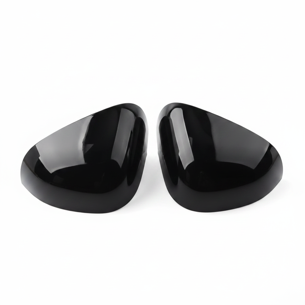 Jaguar Gloss Black Mirror Caps