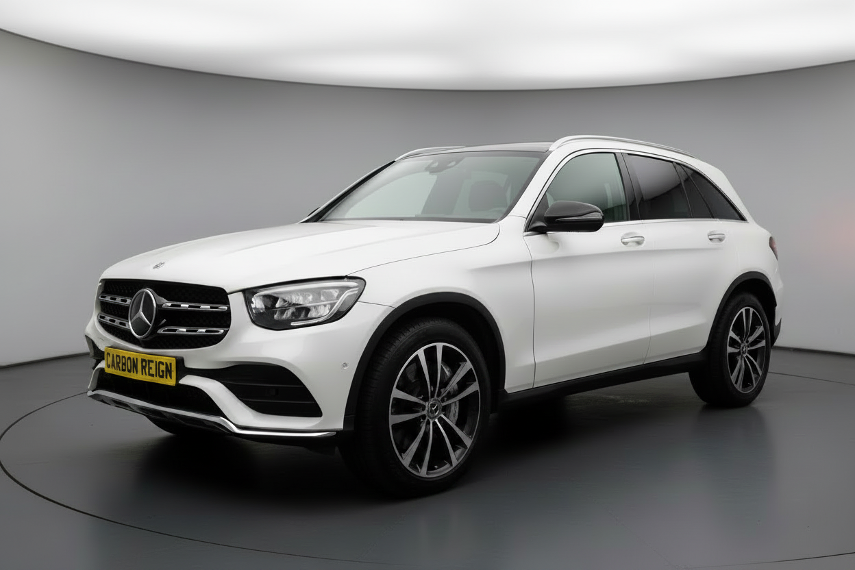 Mercedes GLC Gloss Black Mirror Caps