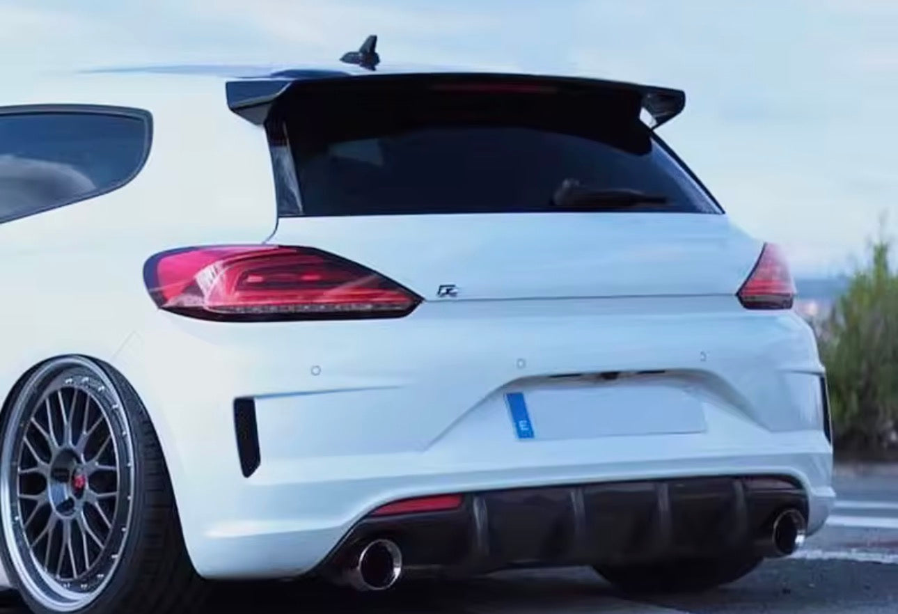 Volkswagen Scirocco Gloss Black Maxton Design Rear Diffuser