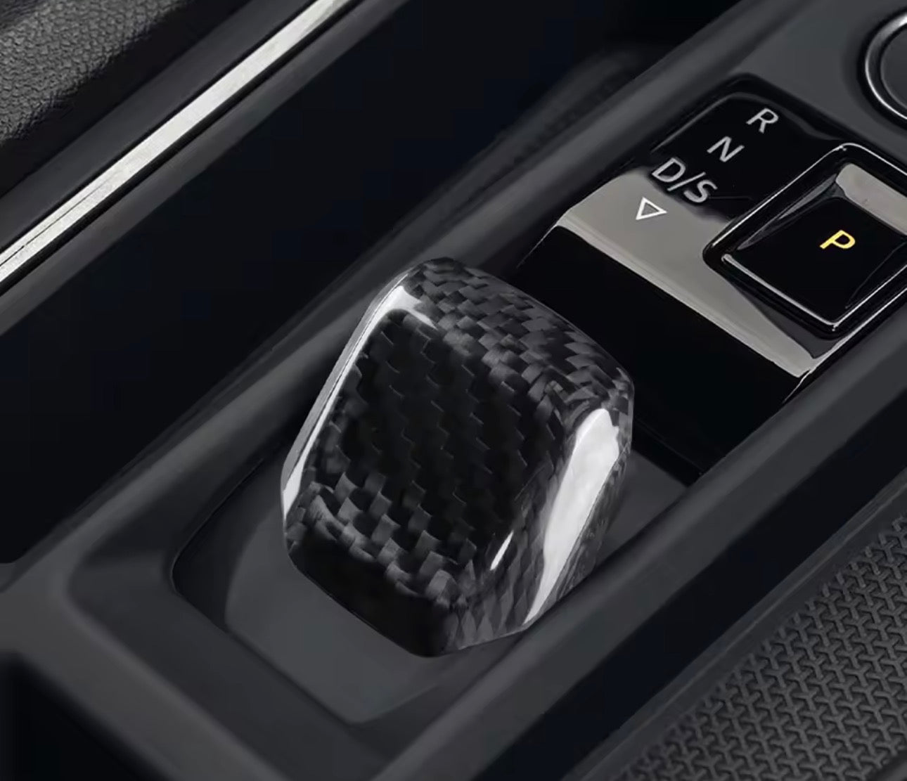 Seat Formentor Carbon Fiber Automatic Gear Shift Know Trim