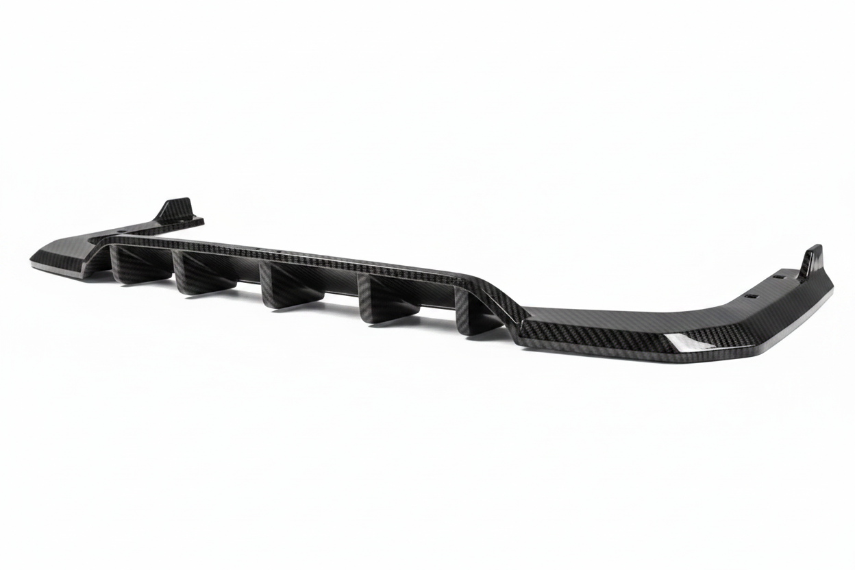 Kia Stinger Carbon Fiber Diffuser Rear Posterior Lip