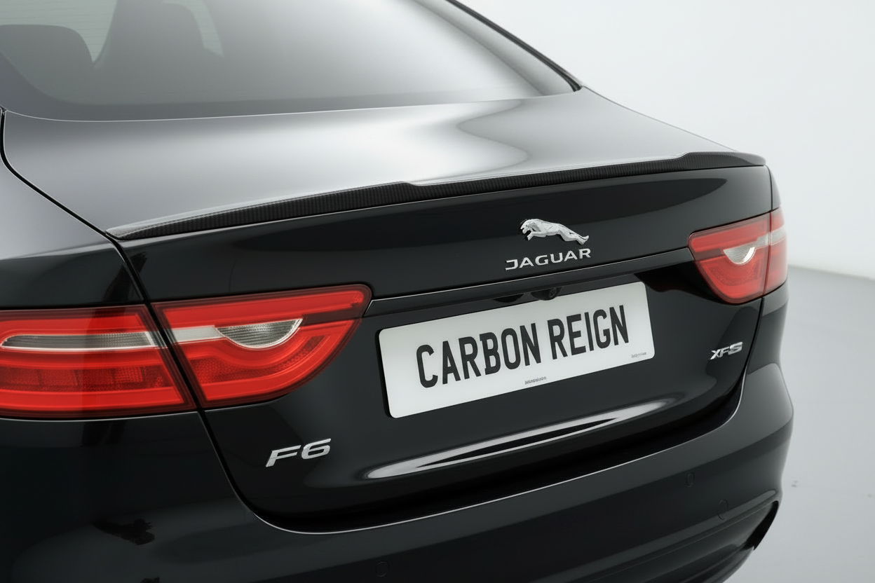 Jaguar XF Carbon Fiber Spoiler