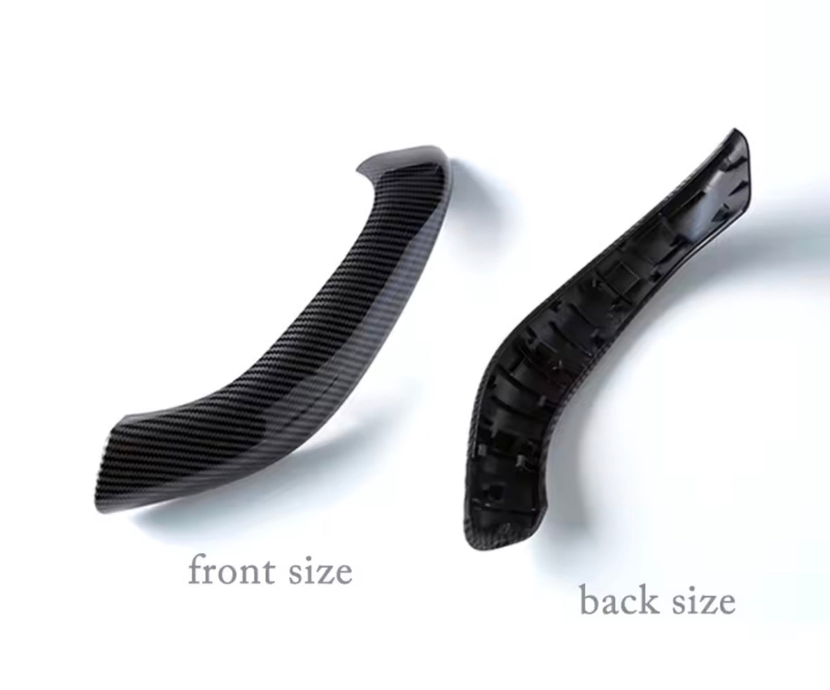 BMW Door Handle Trim Available in Gloss Black or Carbon Fiber