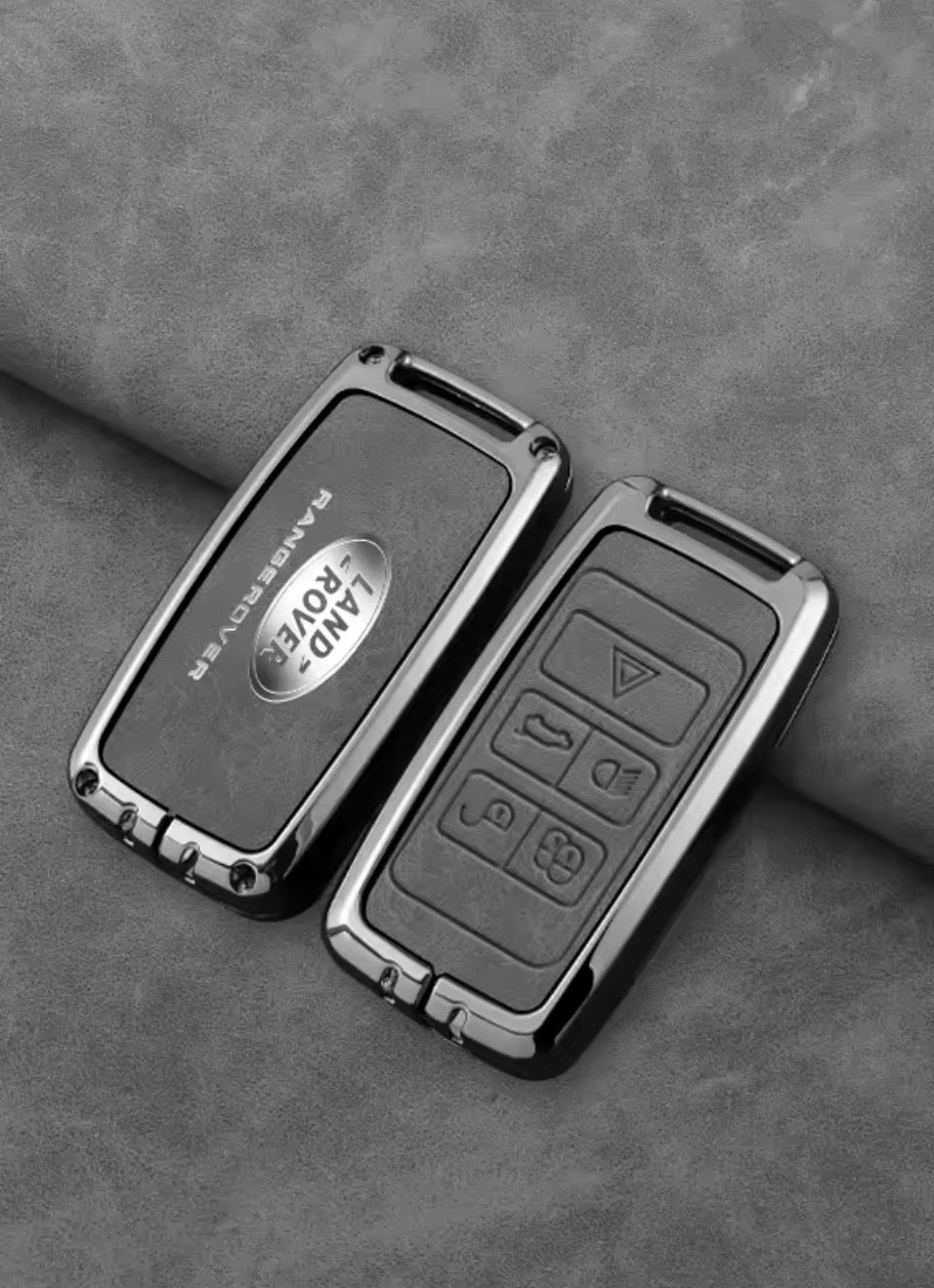 Land Rover Alloy Zinc Leather Key Cover
