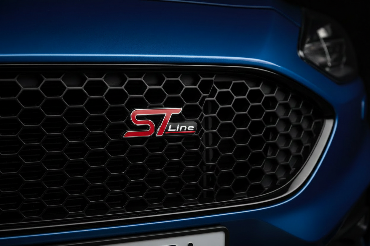 3D Ford ST Line Front Grill Badge