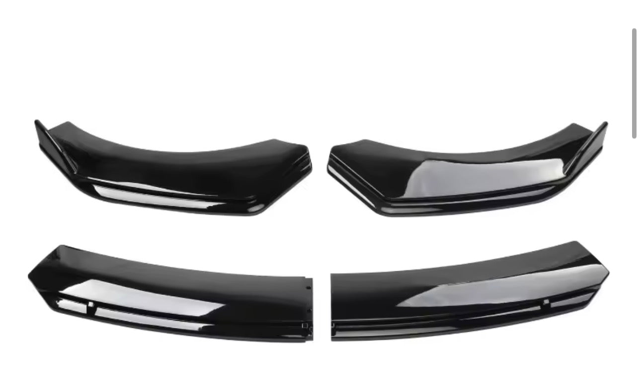 Jaguar E Pace Gloss Black Front Splitter