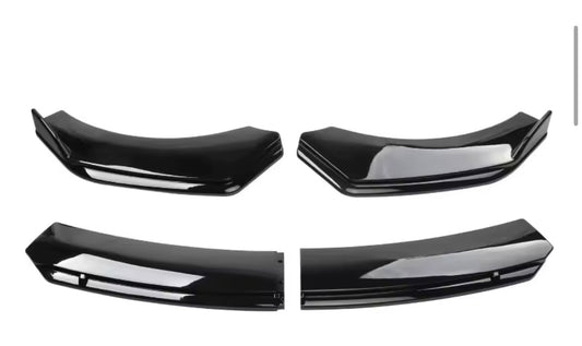 Jaguar E Pace Gloss Black Front Splitter