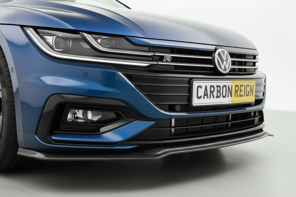 Volkswagen Arteon Carbon Fiber Maxton Style Splitter