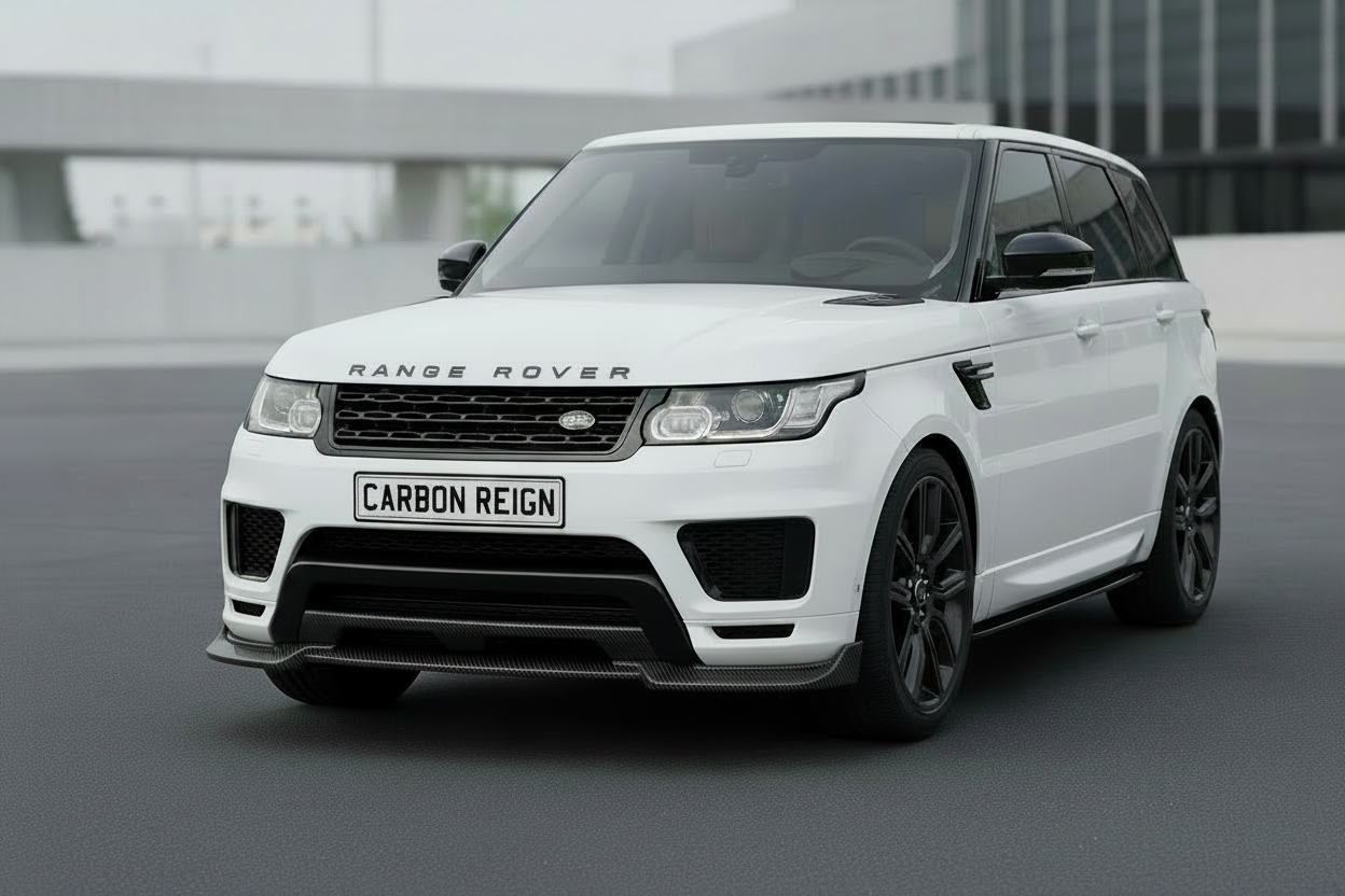 Land Rover Sport Carbon Fiber Front Lip Splitter