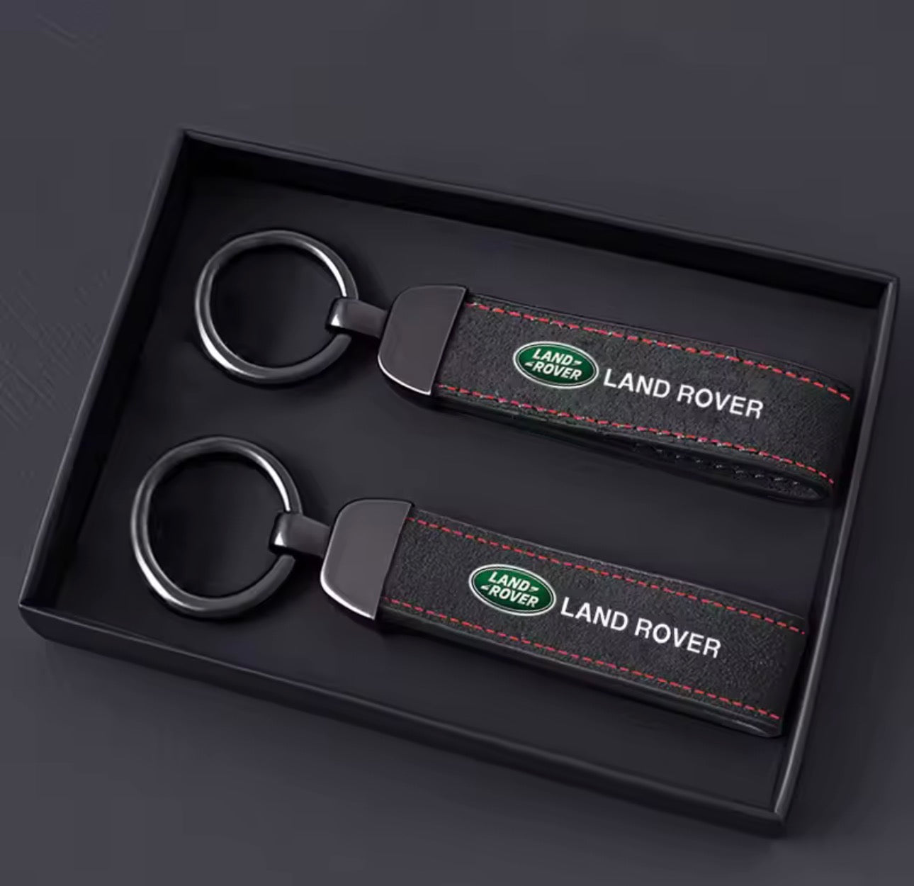 Land Rover Suede Key Chain