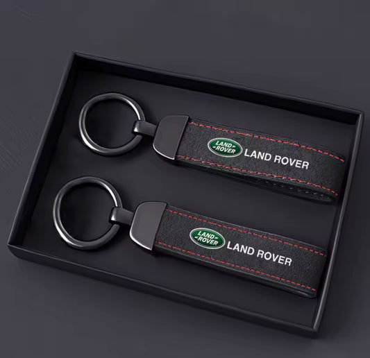 Land Rover Suede Key Chain