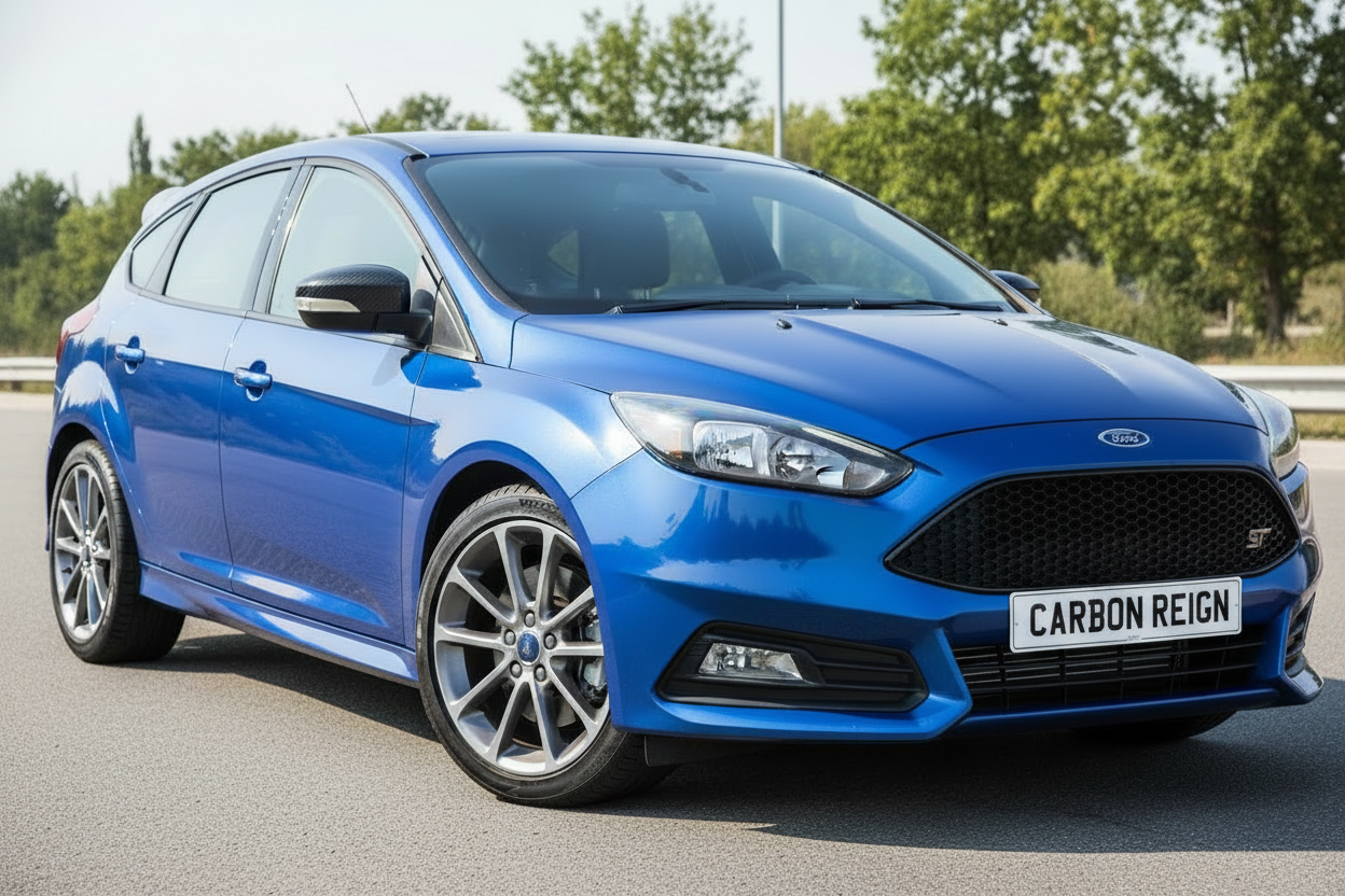 Ford Focus Carbon Fiber Mirror Caps