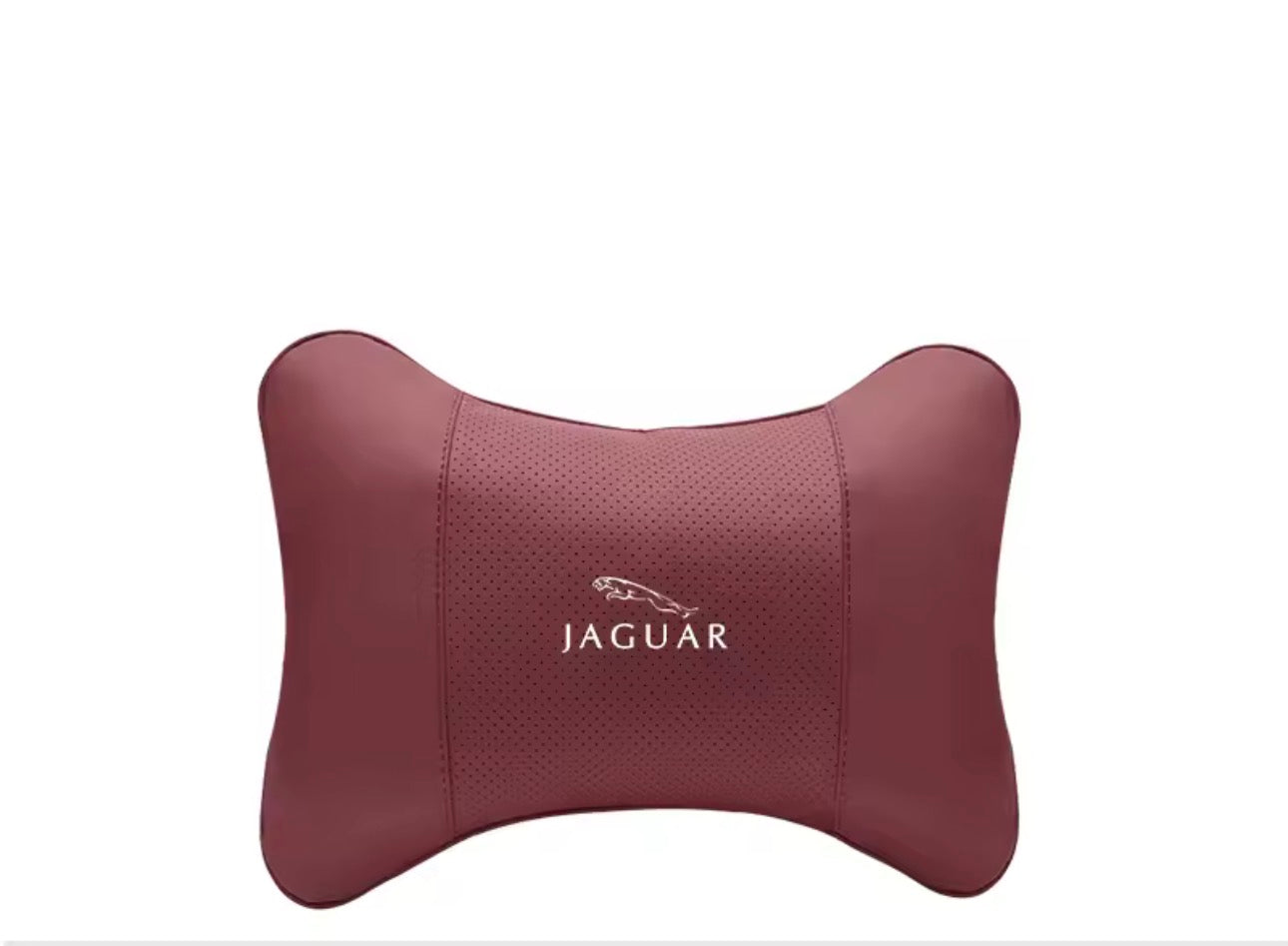 Jaguar Headrest Pillow and Back Support Cushion