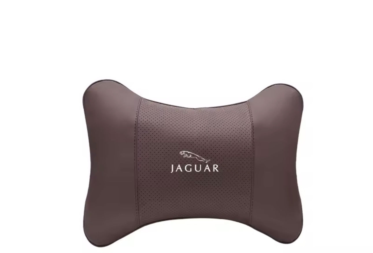 Jaguar Headrest Pillow and Back Support Cushion
