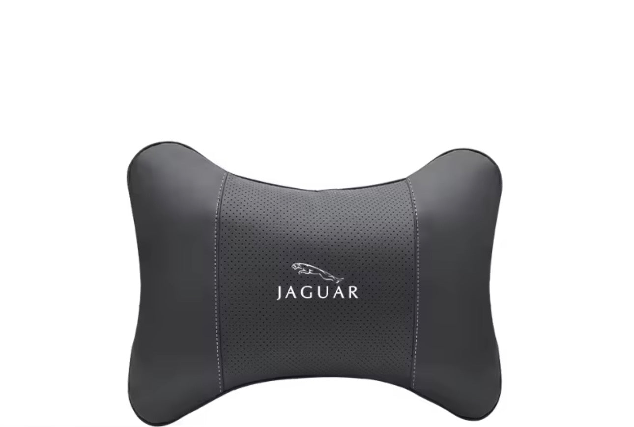 Jaguar Headrest Pillow and Back Support Cushion