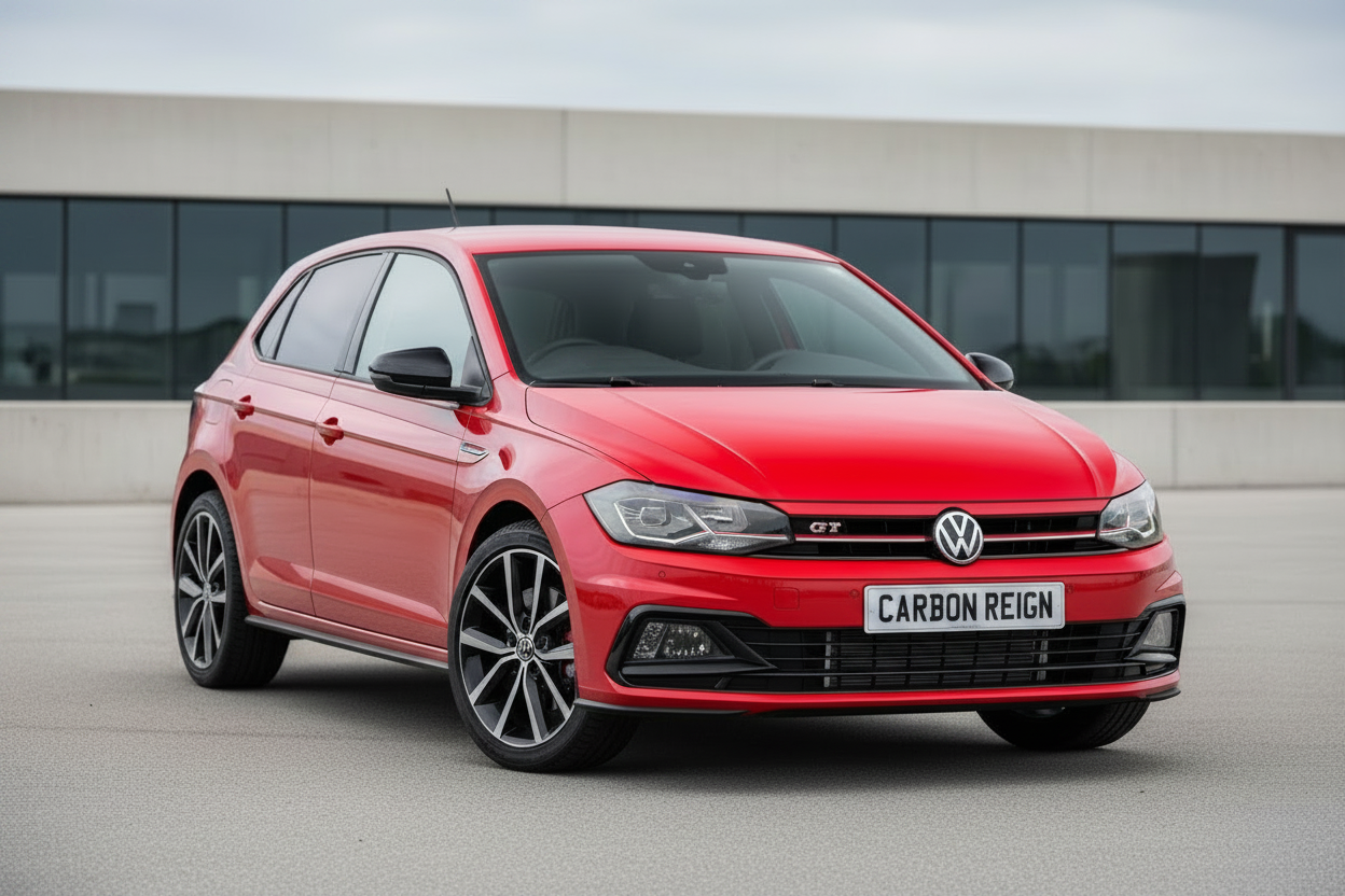 Volkswagen Polo Gloss Black Mirror Caps
