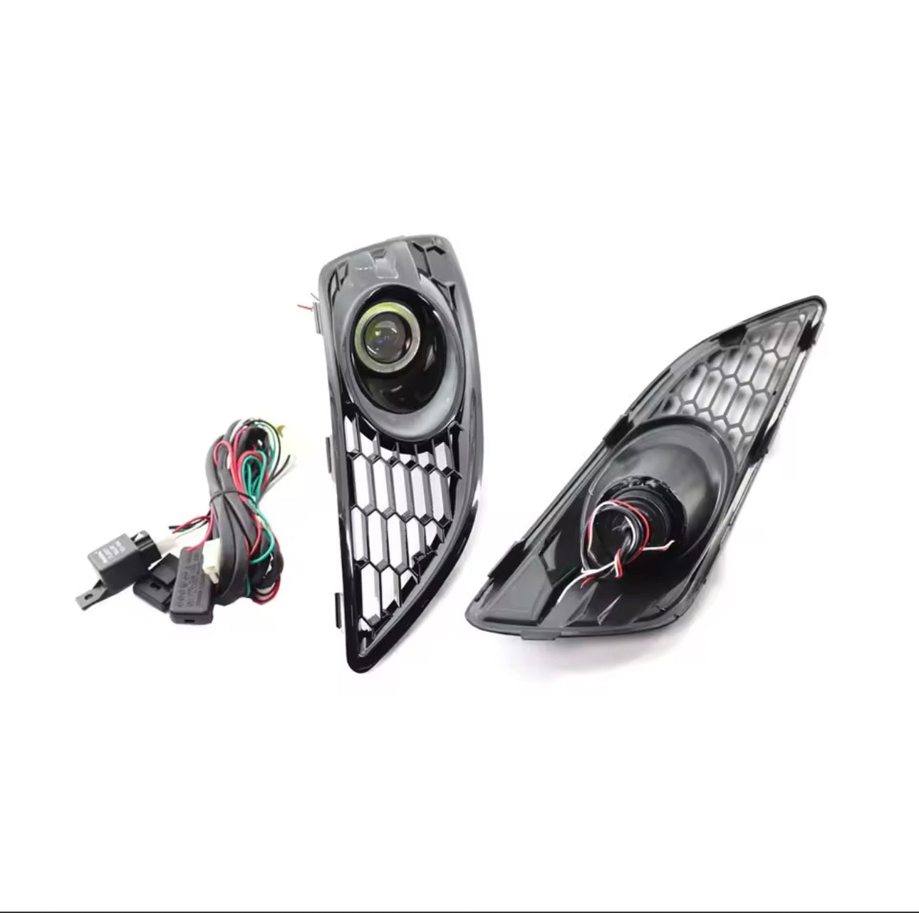 Ford Fiesta Honeycomb Front Bumper Fog Lights