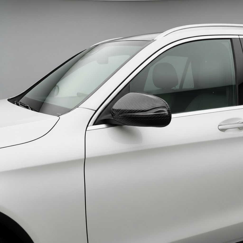 Mercedes GLC Carbon Fiber Mirror Caps