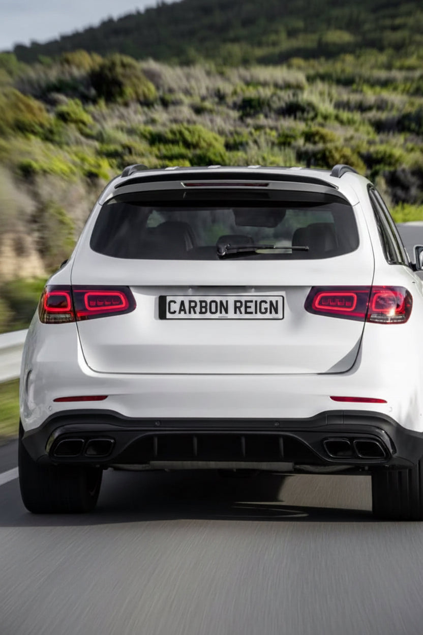Mercedes GLC Gloss Black Roof Spoiler
