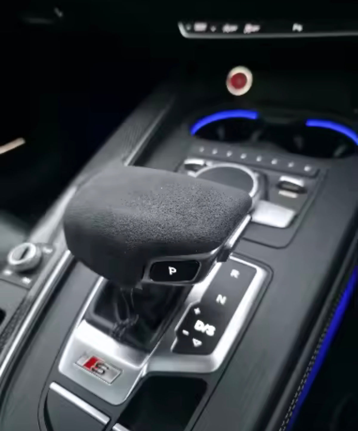 Audi Alcantara Gear Shift Knob Cover Trim
