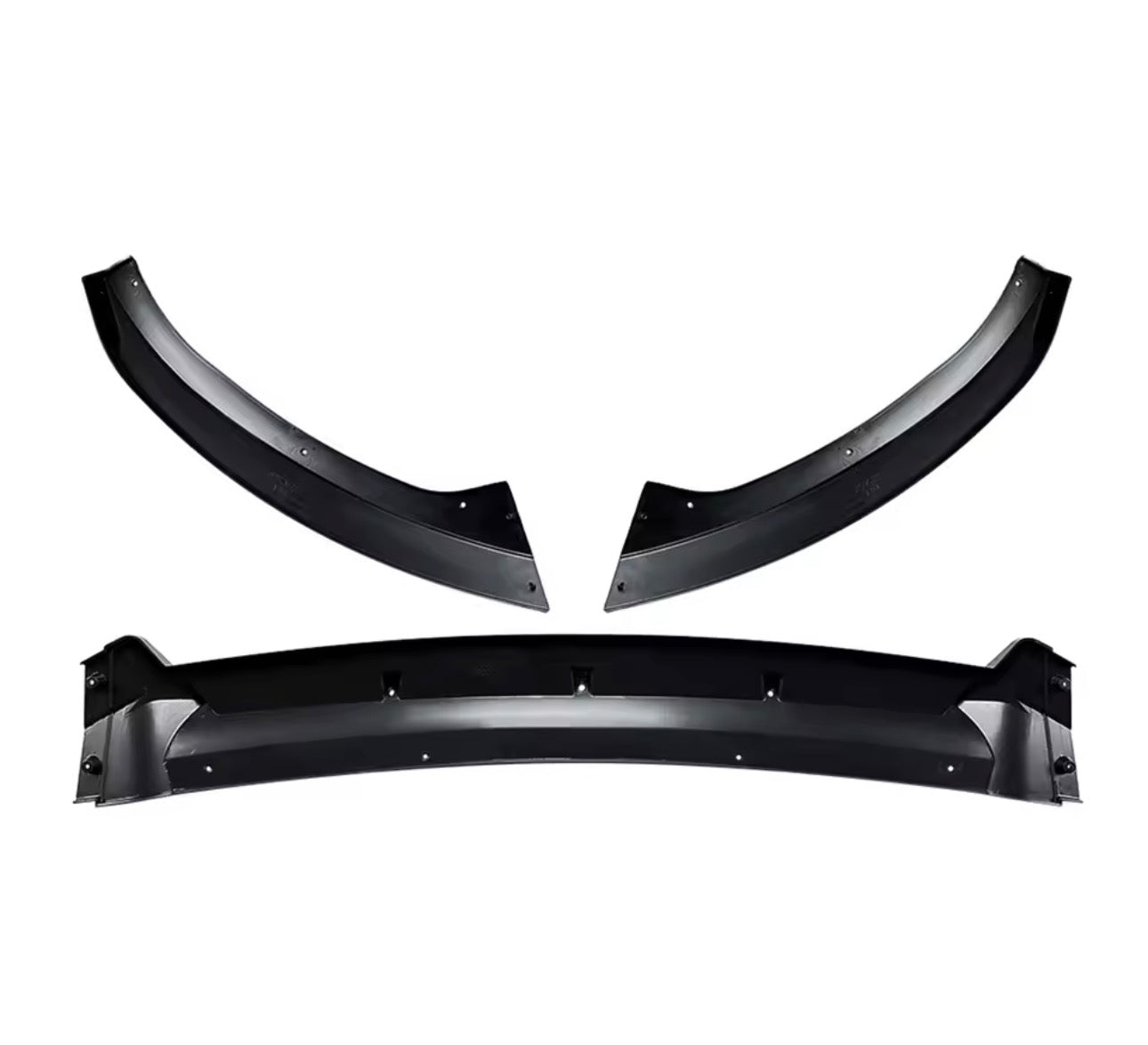 Ford Focus Gloss Black Front Lip Splitter
