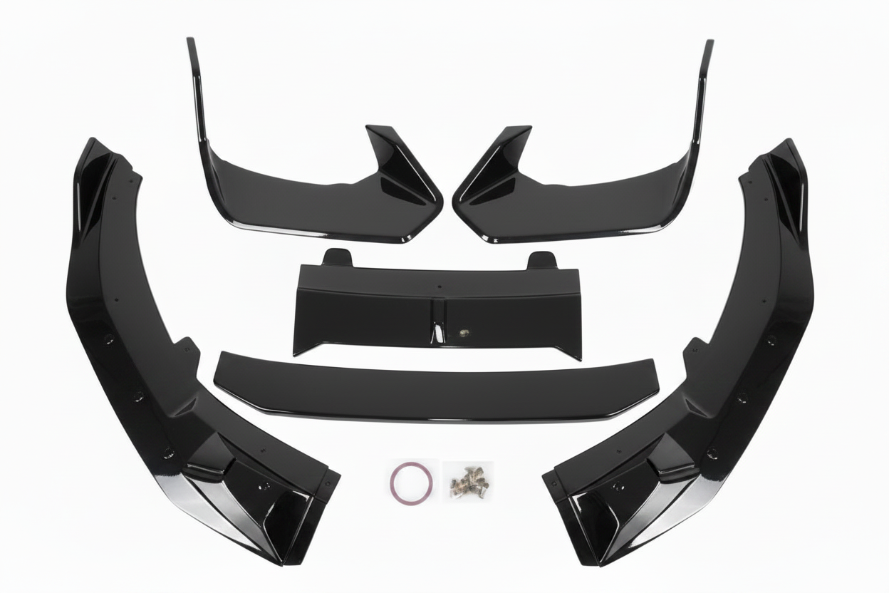 Kia Stinger Gloss Black Front Lip Splitter