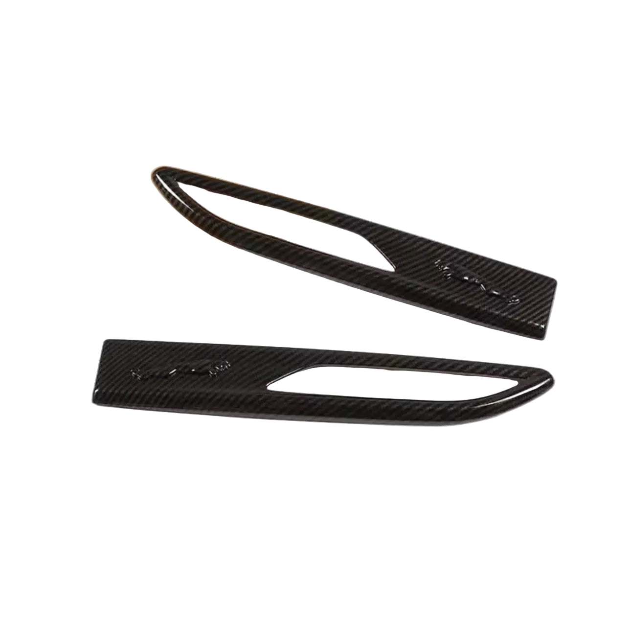 Jaguar Gloss Black/ Carbon Fiber Side Panel Trim