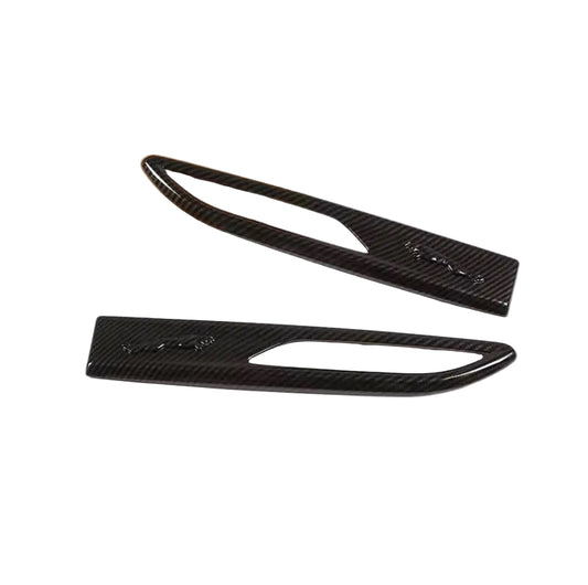 Jaguar Gloss Black/ Carbon Fiber Side Panel Trim