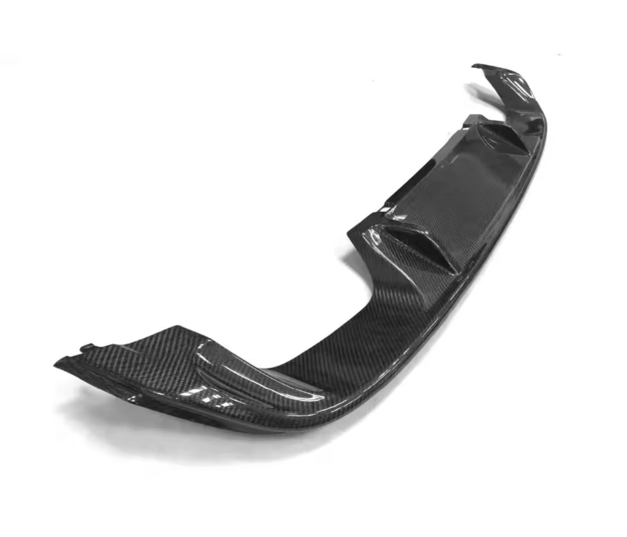 Volkswagen Golf R Carbon Fiber Rear Bumper Diffuser