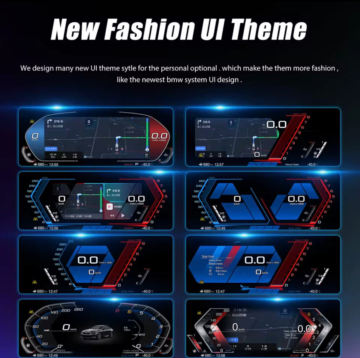 BMW Plug & Play Dashboard For BMW 3 Series