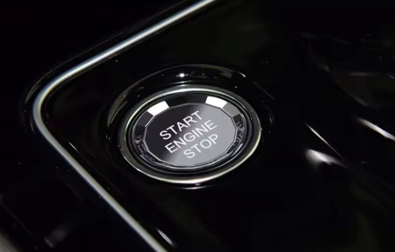 Jaguar Engine Start/Stop Crystal Button