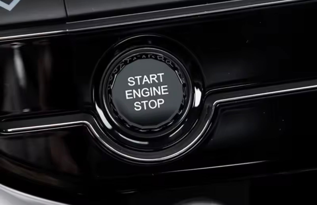 Jaguar Engine Start/Stop Crystal Button