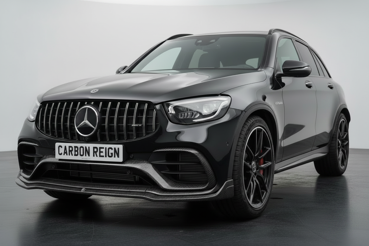 Mercedes GLC Carbon Fiber Front Lip Splitter