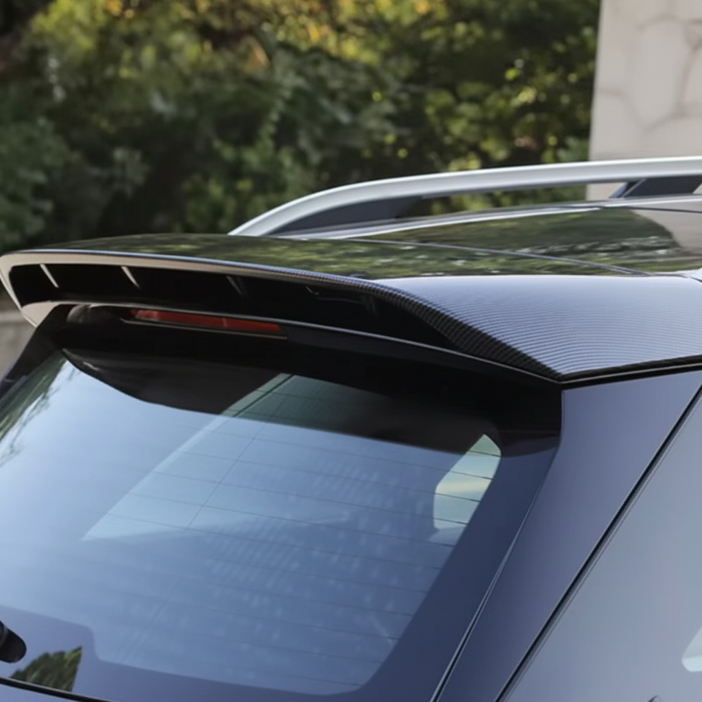 Mercedes GLE Maxton Design Carbon Fiber Roof Spoiler