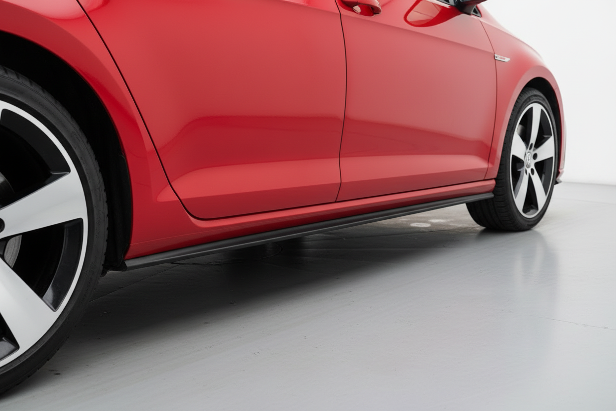Volkswagen Golf Carbon Fiber Side Skirt