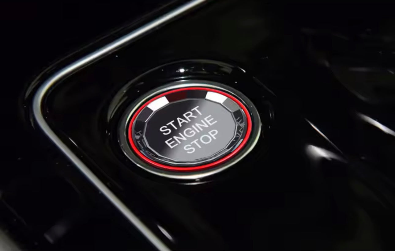 Jaguar Engine Start/Stop Crystal Button